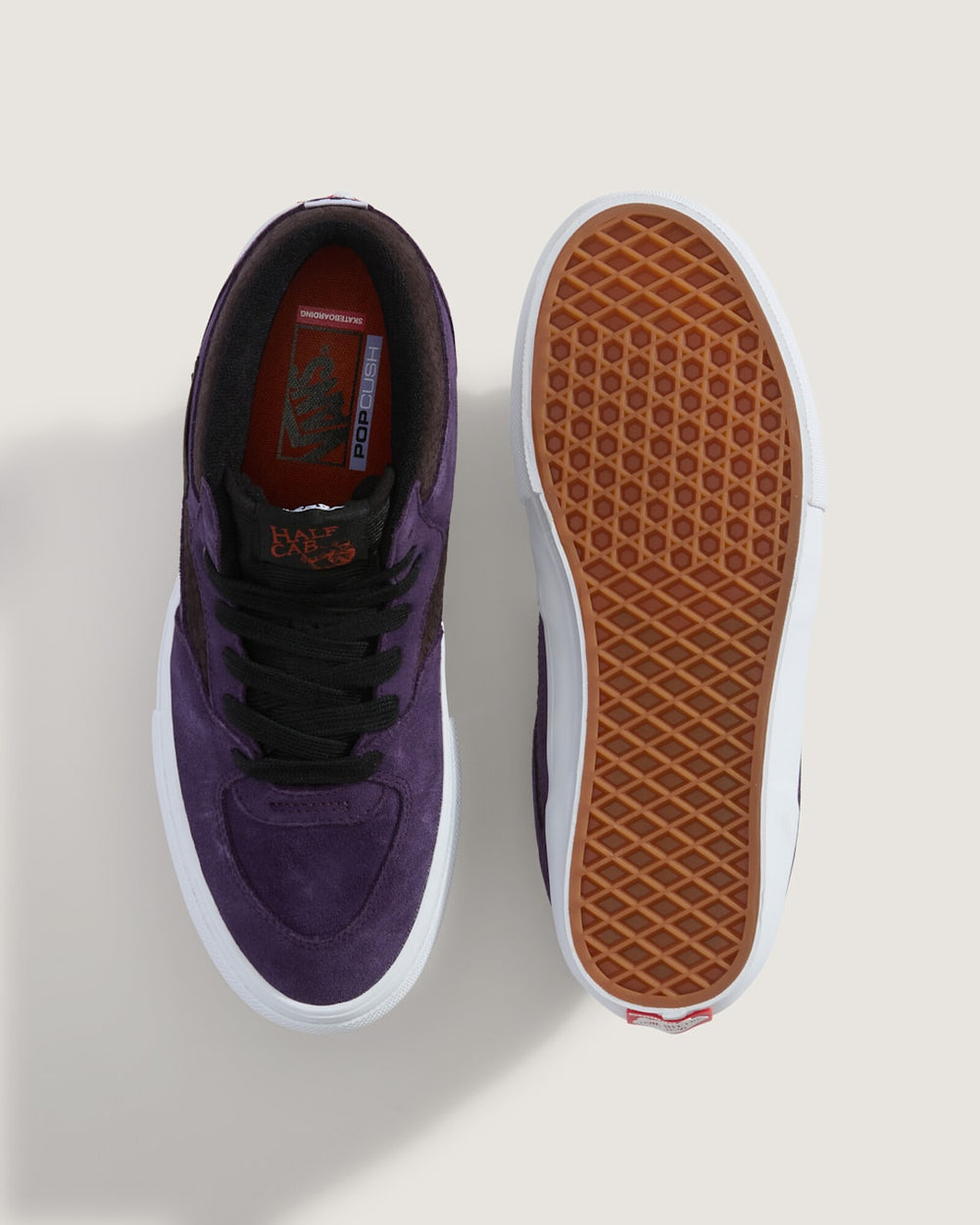 Skate Half Cab Shoe in Croc Grape Purple | Vans near me