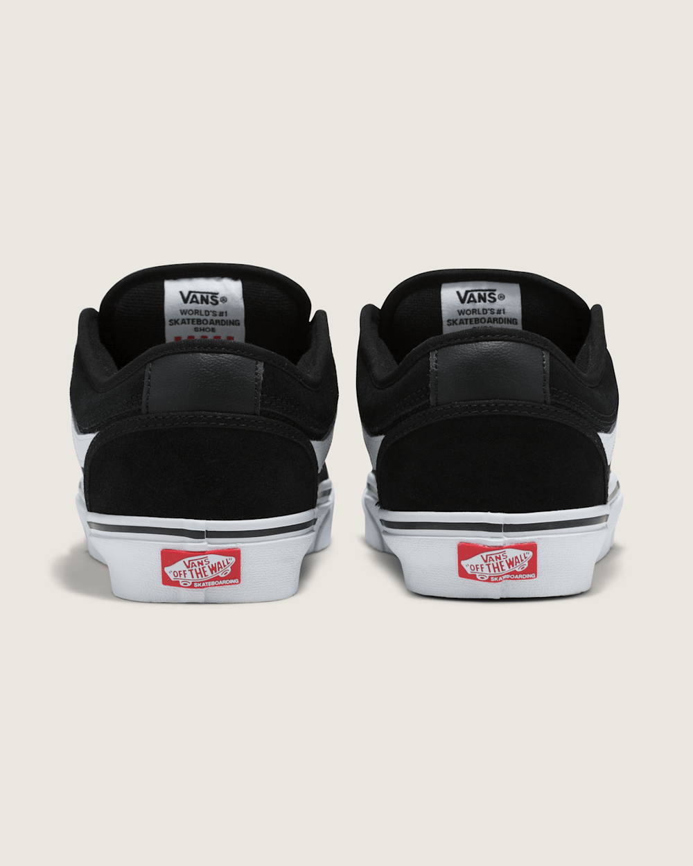 Skate Chukka Low Sidestripe Shoe in Black / White | Vans discount