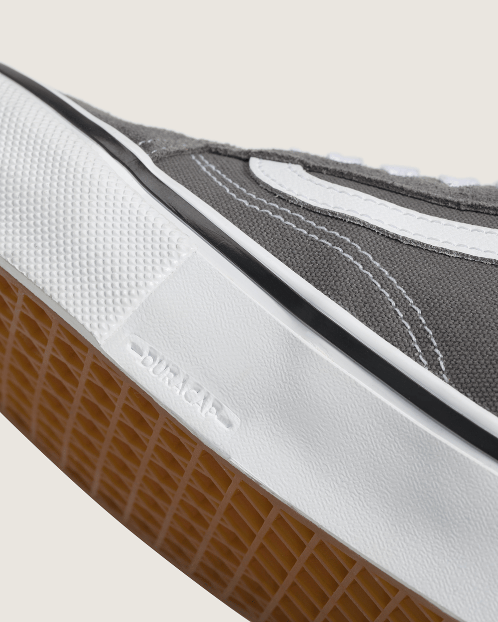 Skate Old Skool Shoe in Pewter Grey / White | Vans on sale