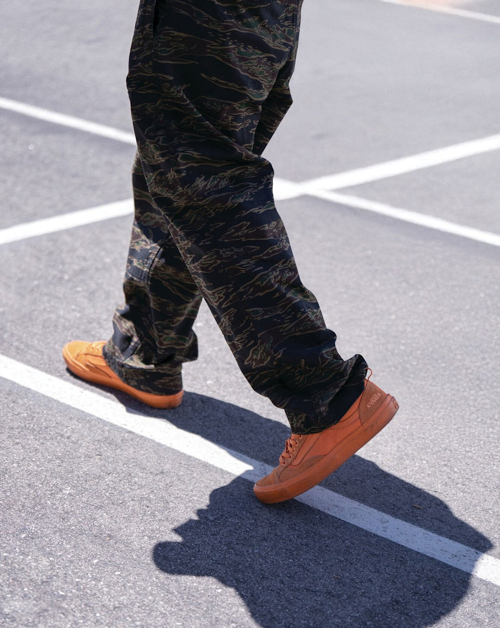 Skate Loose Cargo Pants by Atiba Jefferson in Atiba Camo Black | Vans on sale
