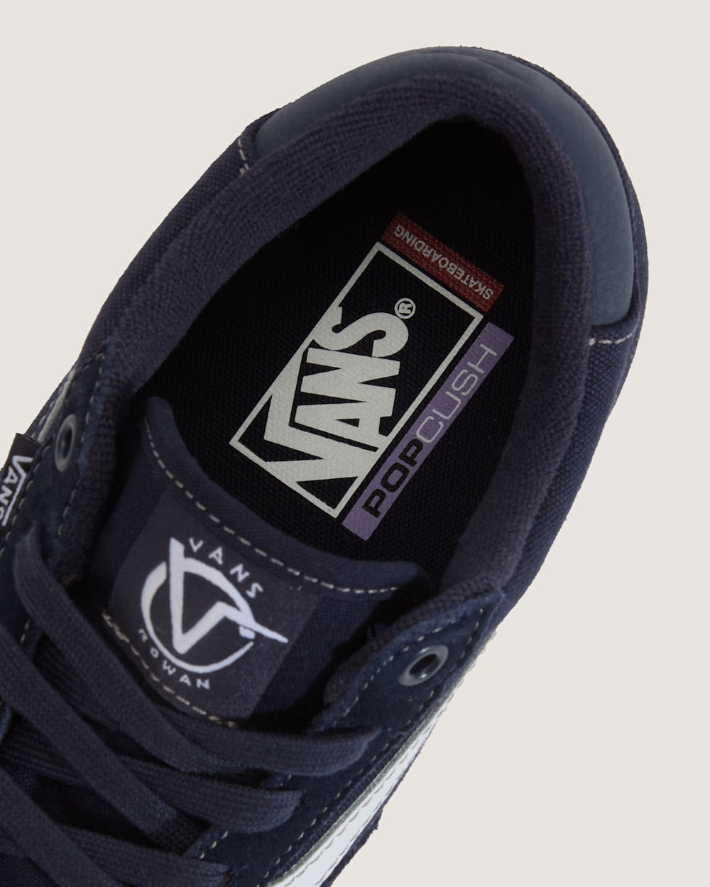 Skate Rowan Shoe in Navy Blue / White | Vans discount