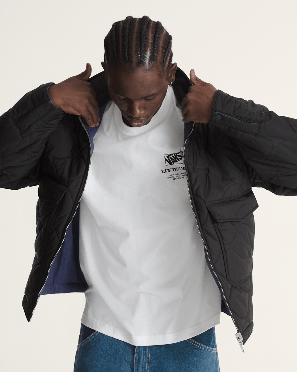 Skate Garage Reversible Jacket in Deep Twilight Blue | Vans near me