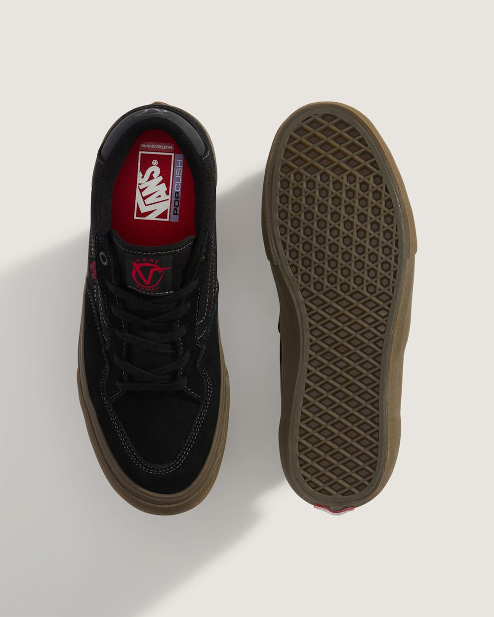 Skate Rowan Gum Shoe in Black | Vans near me