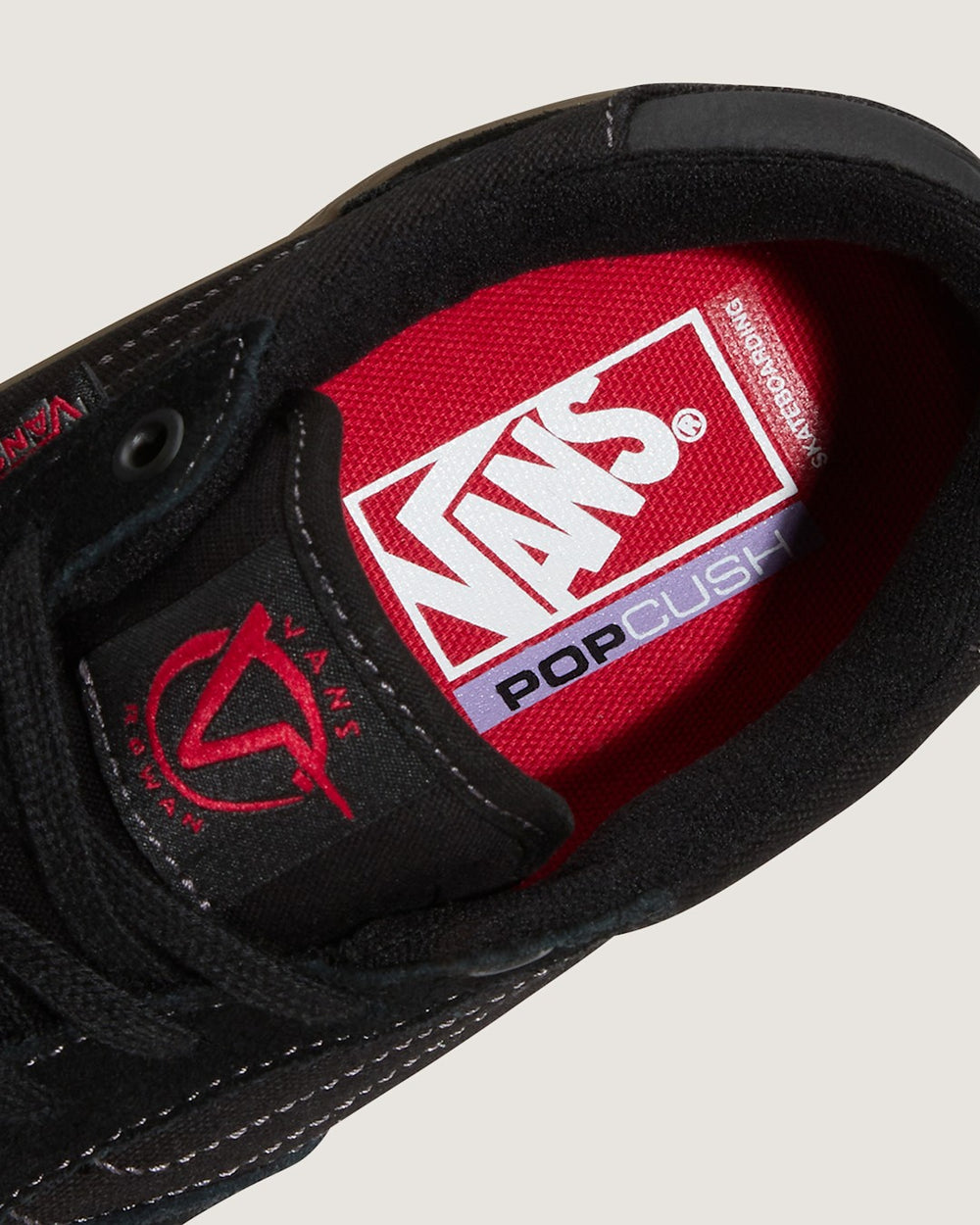 Skate Rowan Gum Shoe in Black | Vans near me