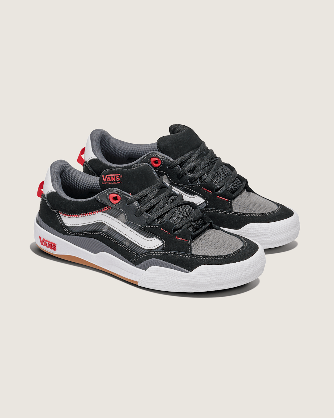 Skate 2 Wayvee Shoe in Black / White / Red | Vans sale