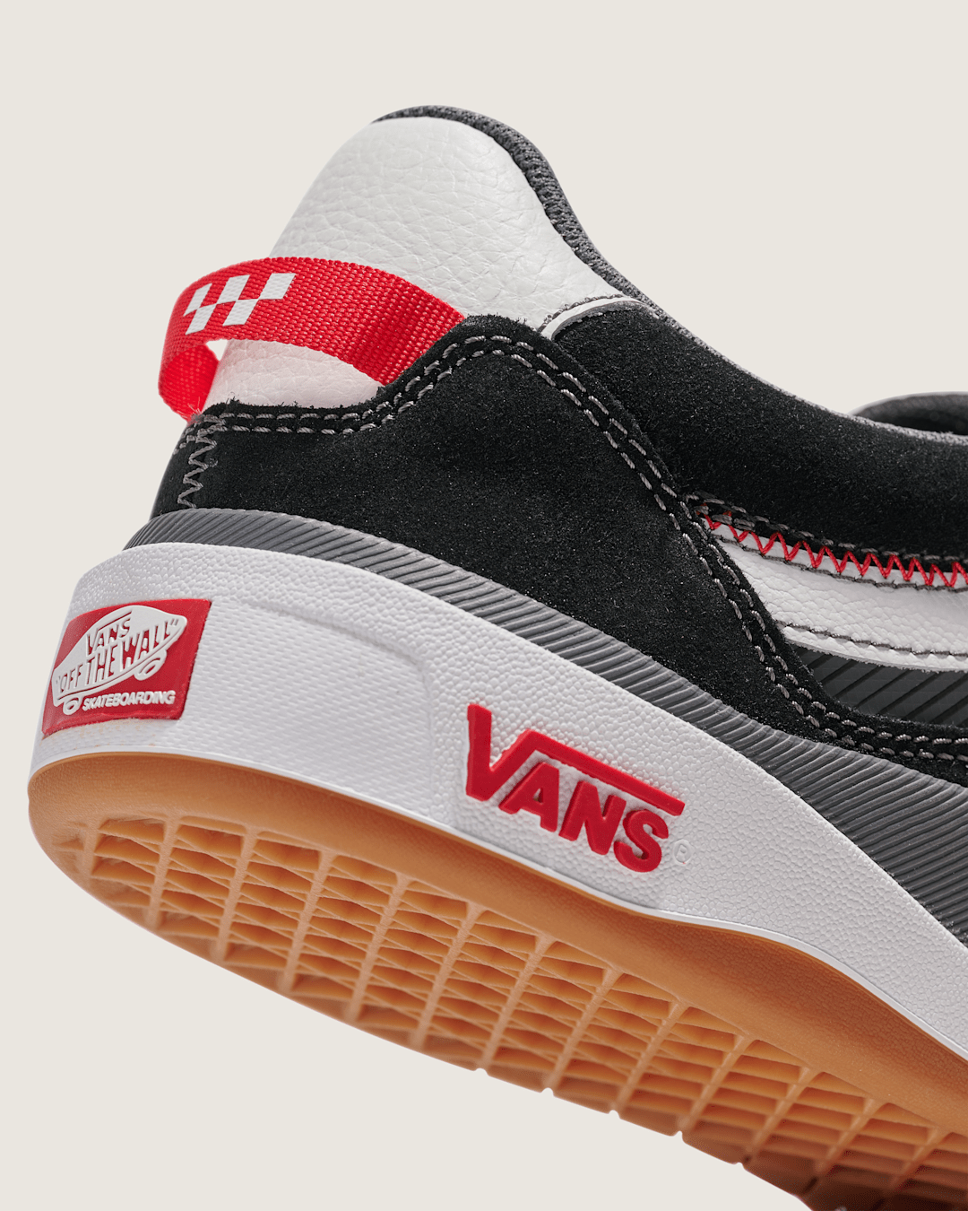 Skate 2 Wayvee Shoe in Black / White / Red | Vans sale