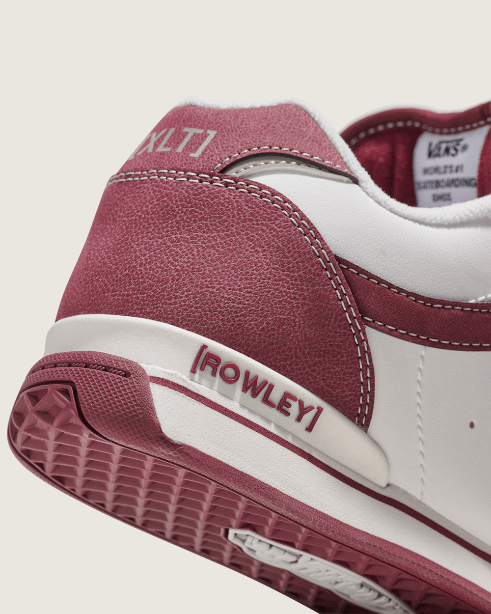 Rowley XLT Shoe in Port Royale Red / White | Vans online