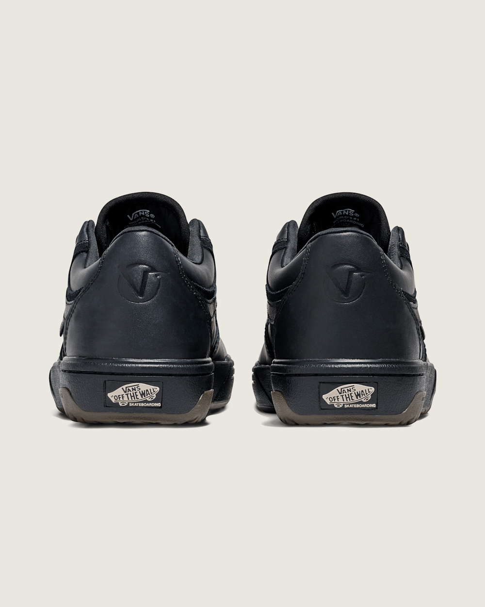 Skate Rowan 2.0 Leather Shoe in Black | Vans outlet