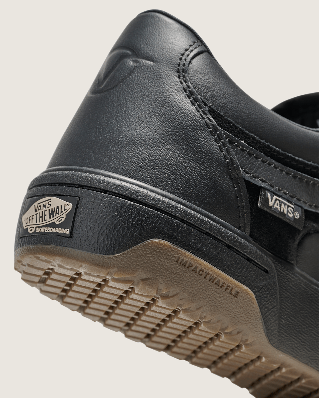 Skate Rowan 2.0 Leather Shoe in Black | Vans outlet