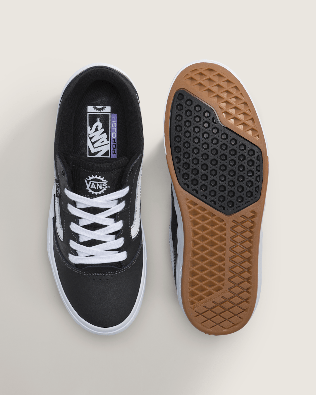 BMX Proof Wafflecup Shoe in Black / White | Vans online