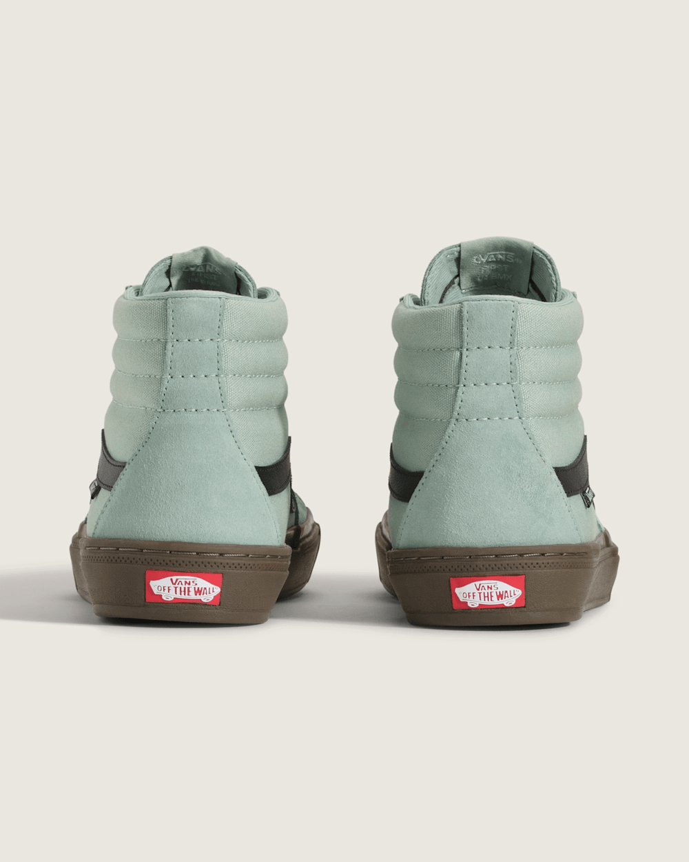 BMX Sk8-Hi Gum Shoe in Grey / Olive Green | Vans near me