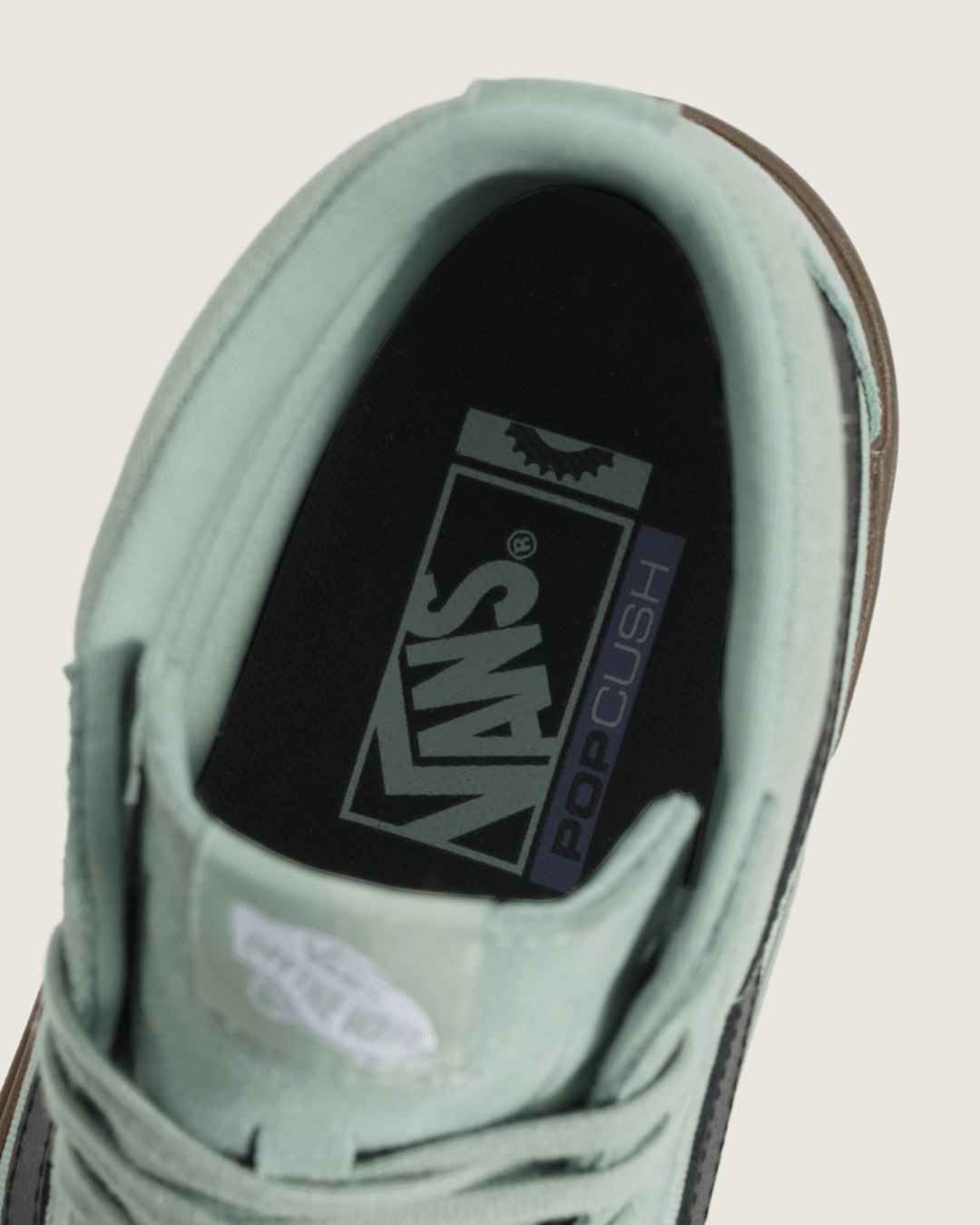 BMX Sk8-Hi Gum Shoe in Grey / Olive Green | Vans near me