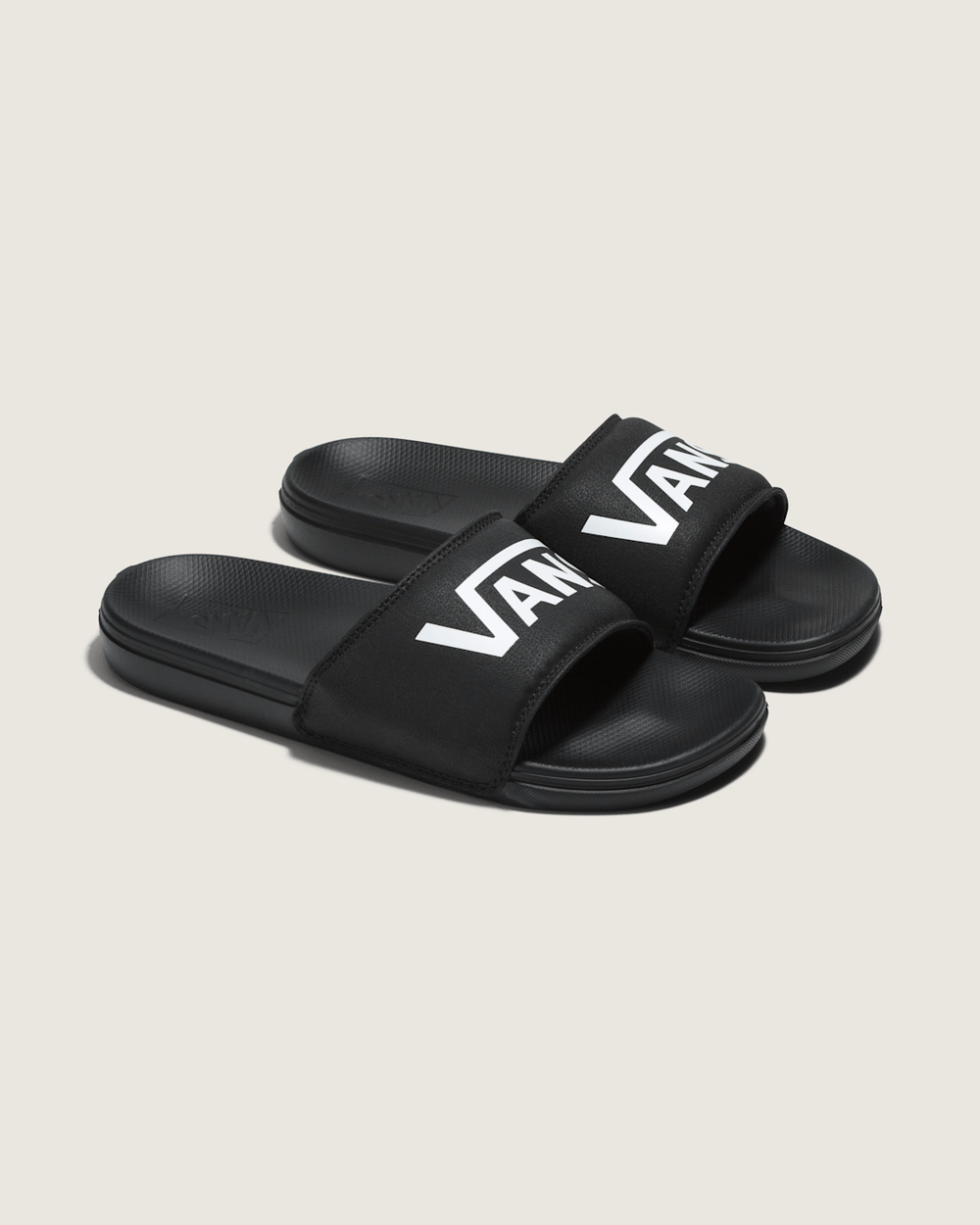 La Costa Slide-On Vans Black Sandals | Vans online