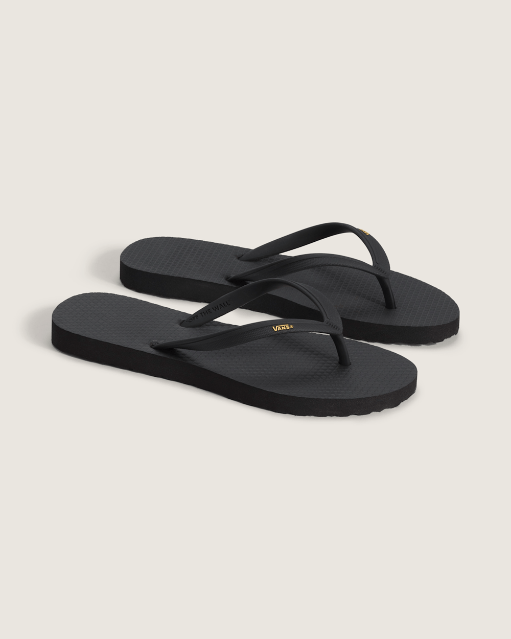 Makena Sandal in Black / Gold Yellow | Vans near me