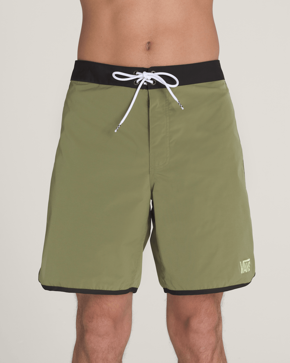 Everride Scalloped 18'' Boardshorts in Loden Green / Black | Vans near me