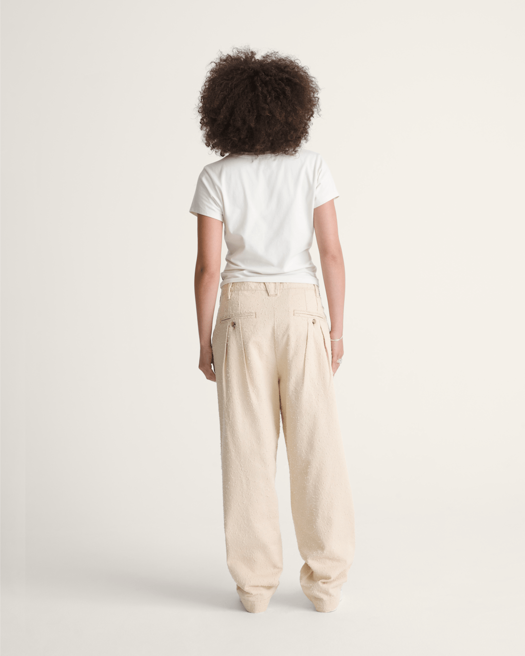 OTW by Vans Back Pleated Trousers in Creme Brulee Beige | Vans outlet