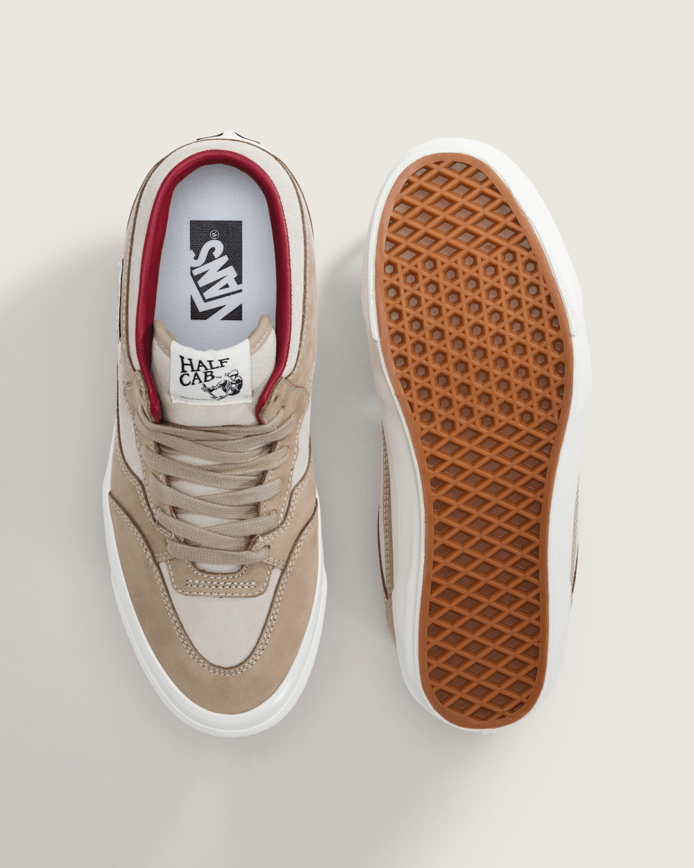 Premium Half Cab Shoe in Oatmeal Beige | Vans near me