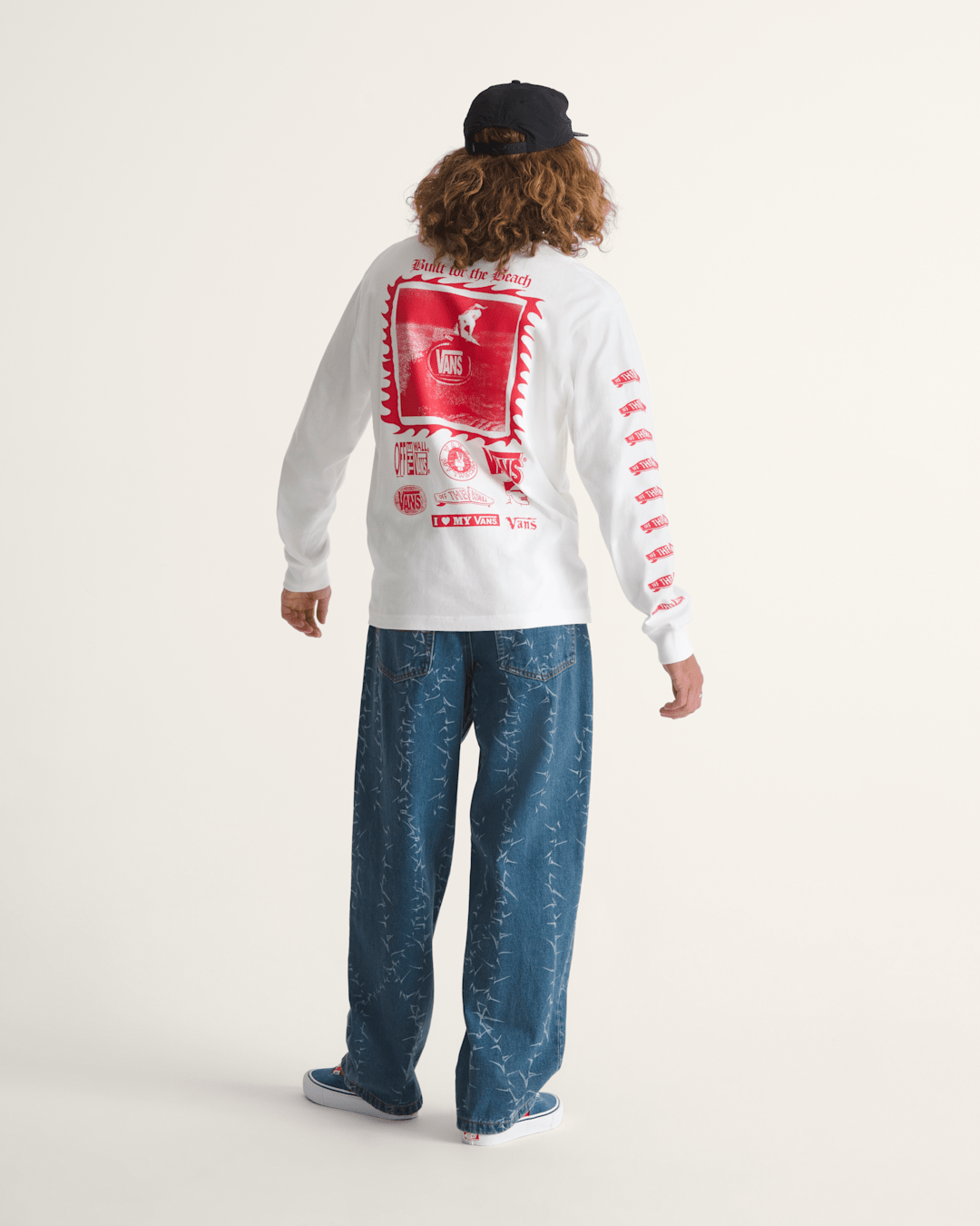 Check-5 Baggy Denim Pants in Vintage Indigo Blue | Vans sale