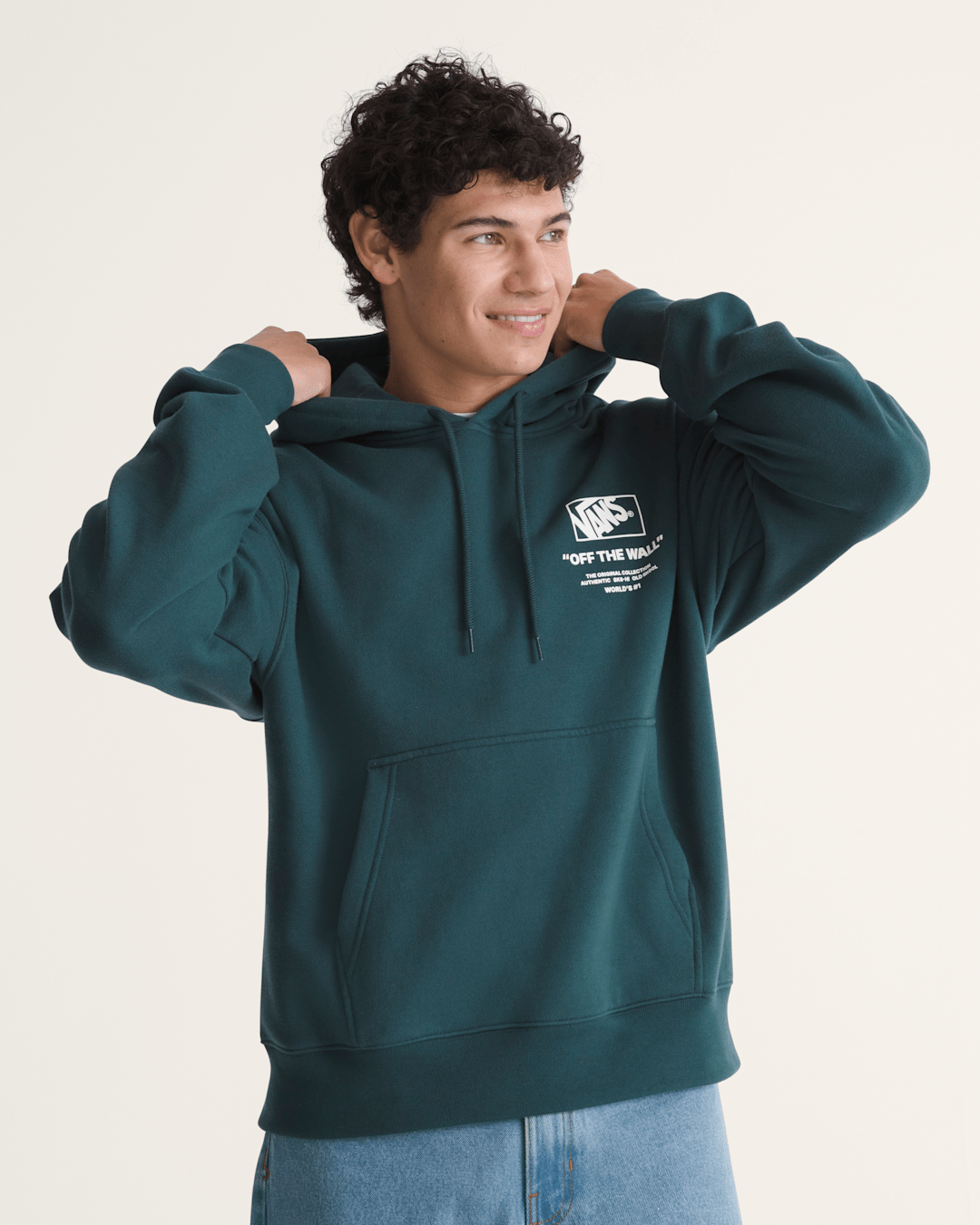 Stacked Hi Pullover Hoodie in Mossy Olive Green | Vans outlet