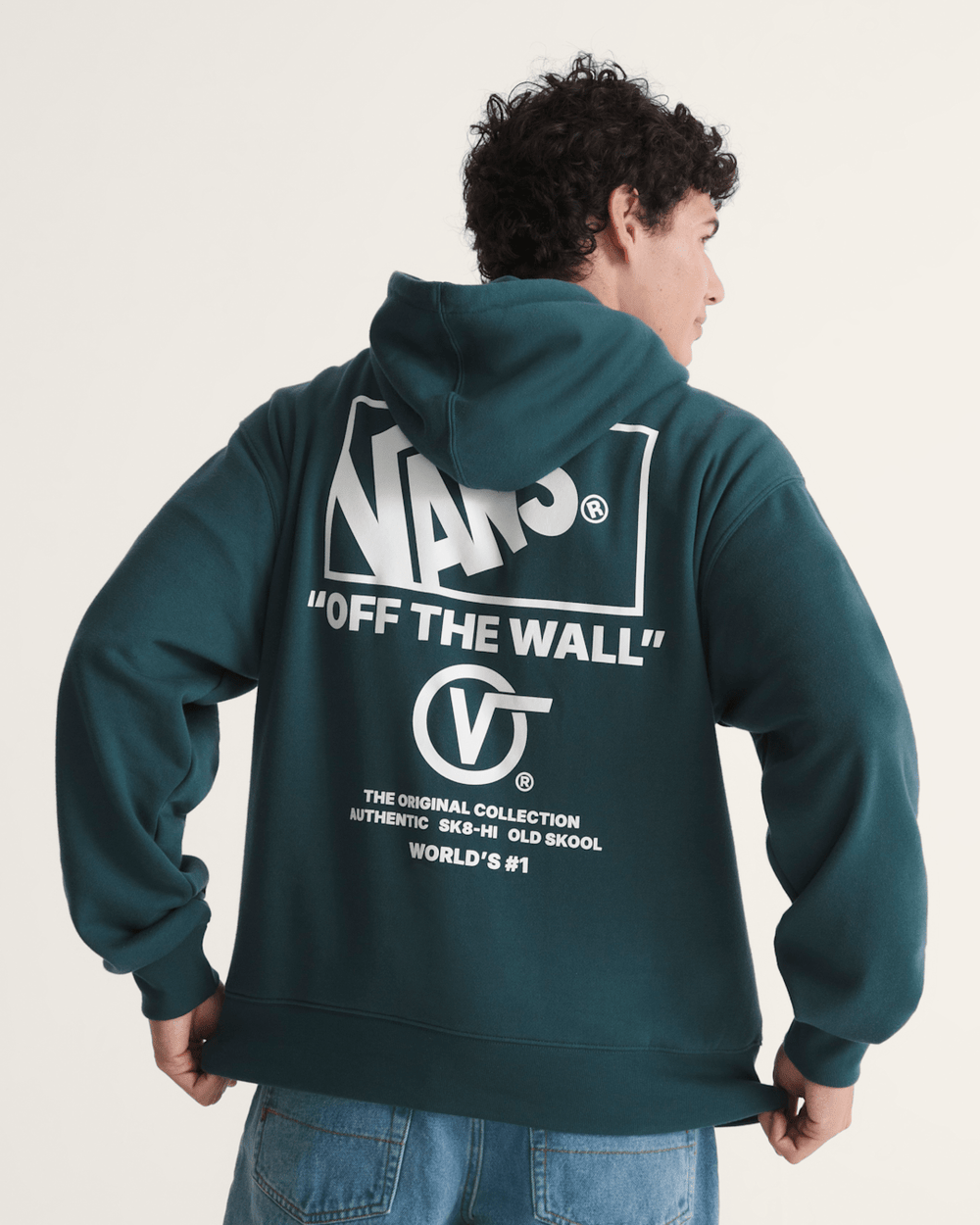 Stacked Hi Pullover Hoodie in Mossy Olive Green | Vans outlet