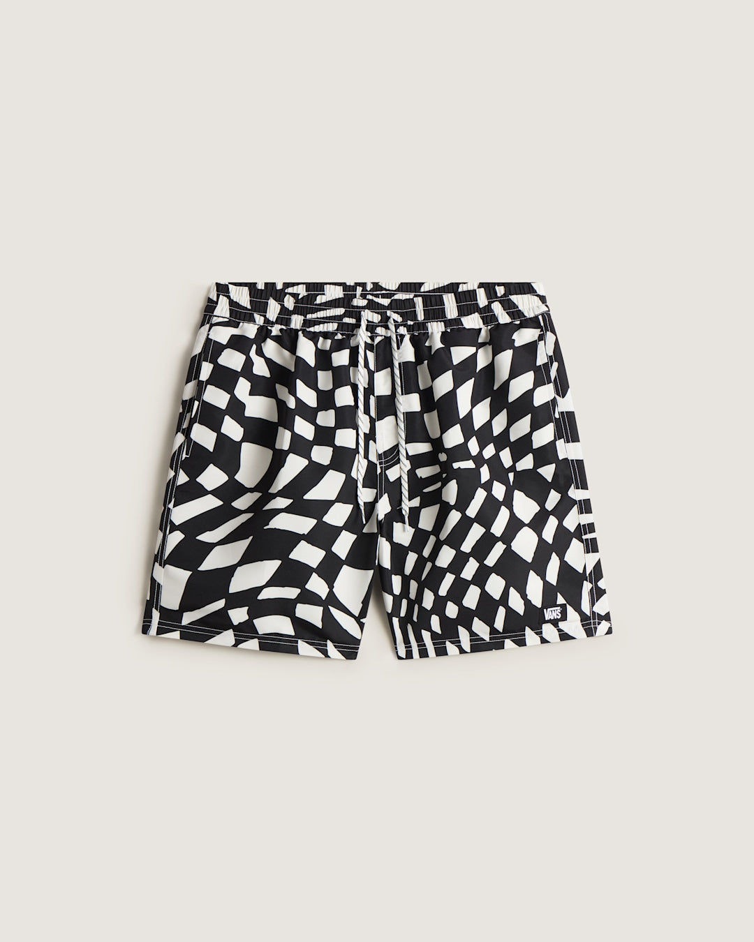Primary II Elastic Printed Boardshorts in Black / White | Vans near me