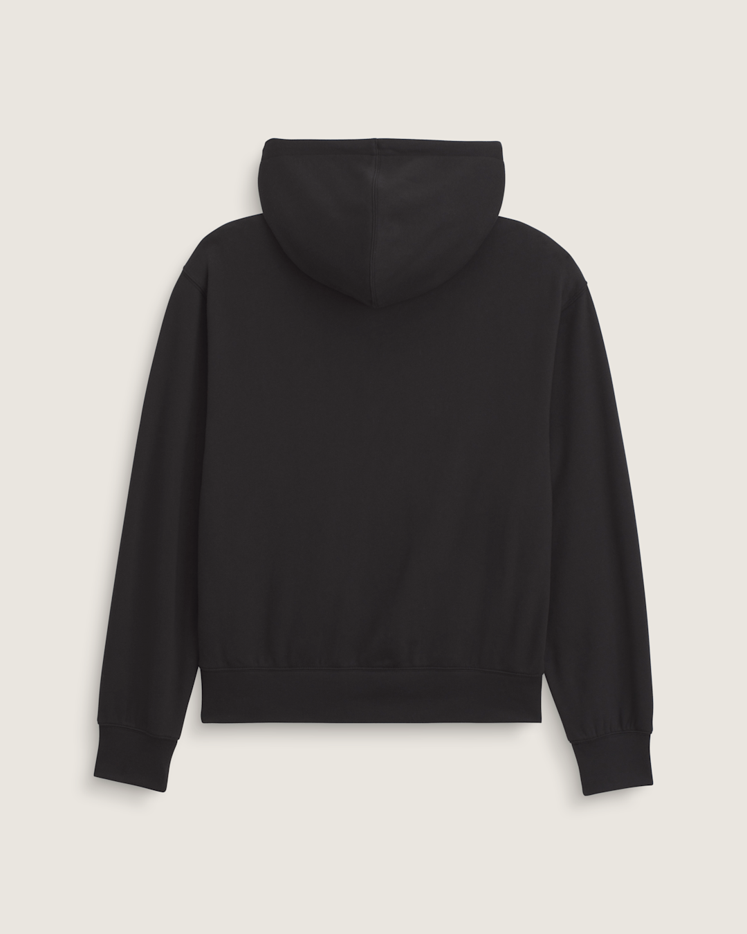 Stretch Logo Zip Hoodie in Black / White | Vans online