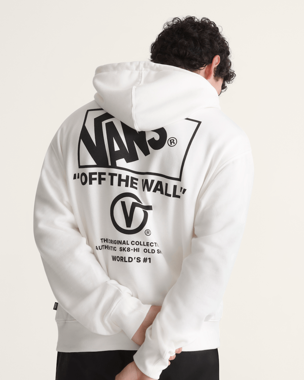 Stacked Hi Pullover Hoodie in Egret White | Vans sale