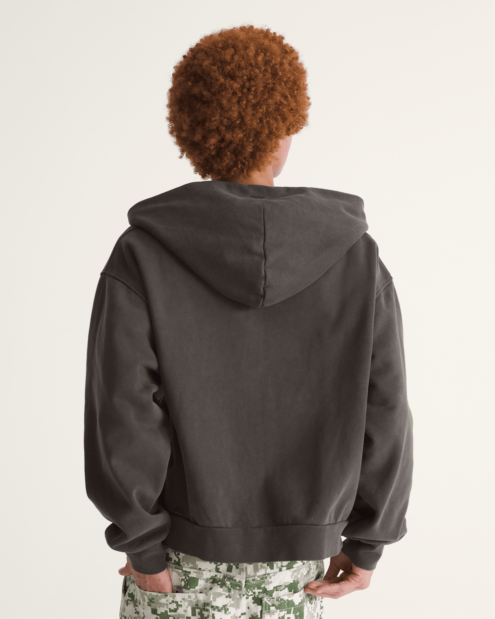 Premium Zip Hoodie in Faded Black | Vans near me