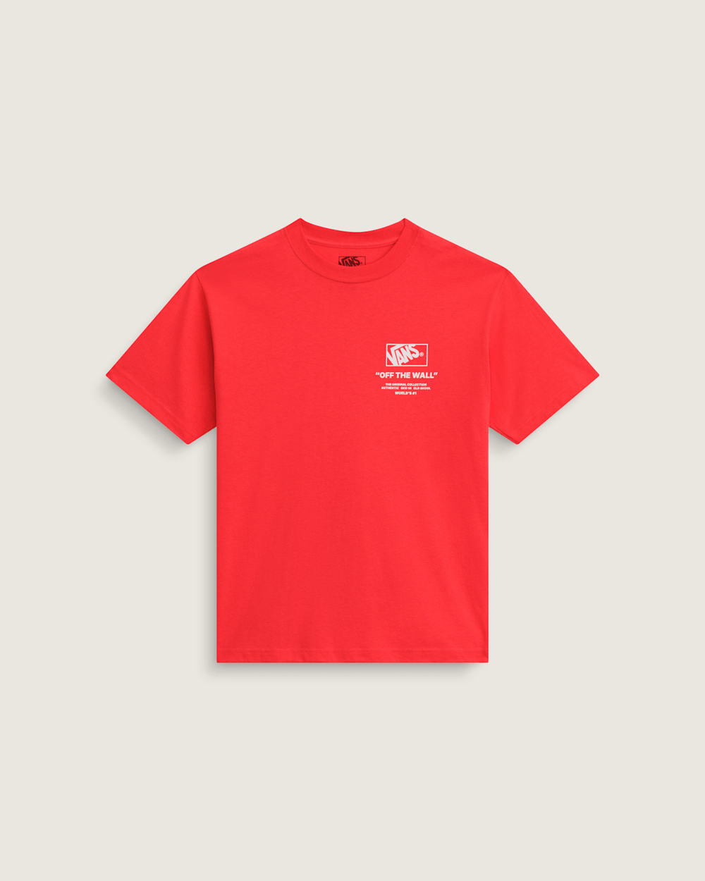 Stockpile T-Shirt in Crimson Haze Red | Vans on sale