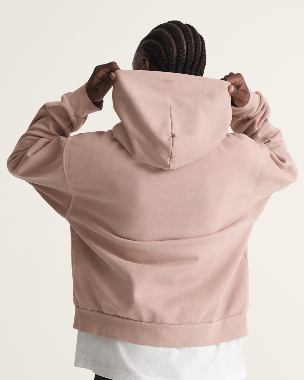 Premium Pullover Hoodie in Warm Taupe Beige | Vans discount