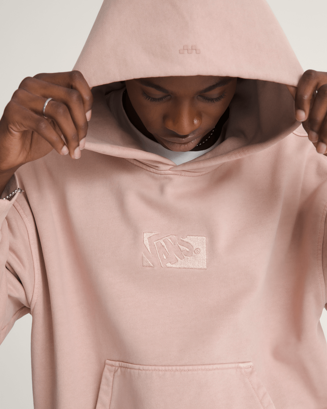 Premium Pullover Hoodie in Warm Taupe Beige | Vans discount