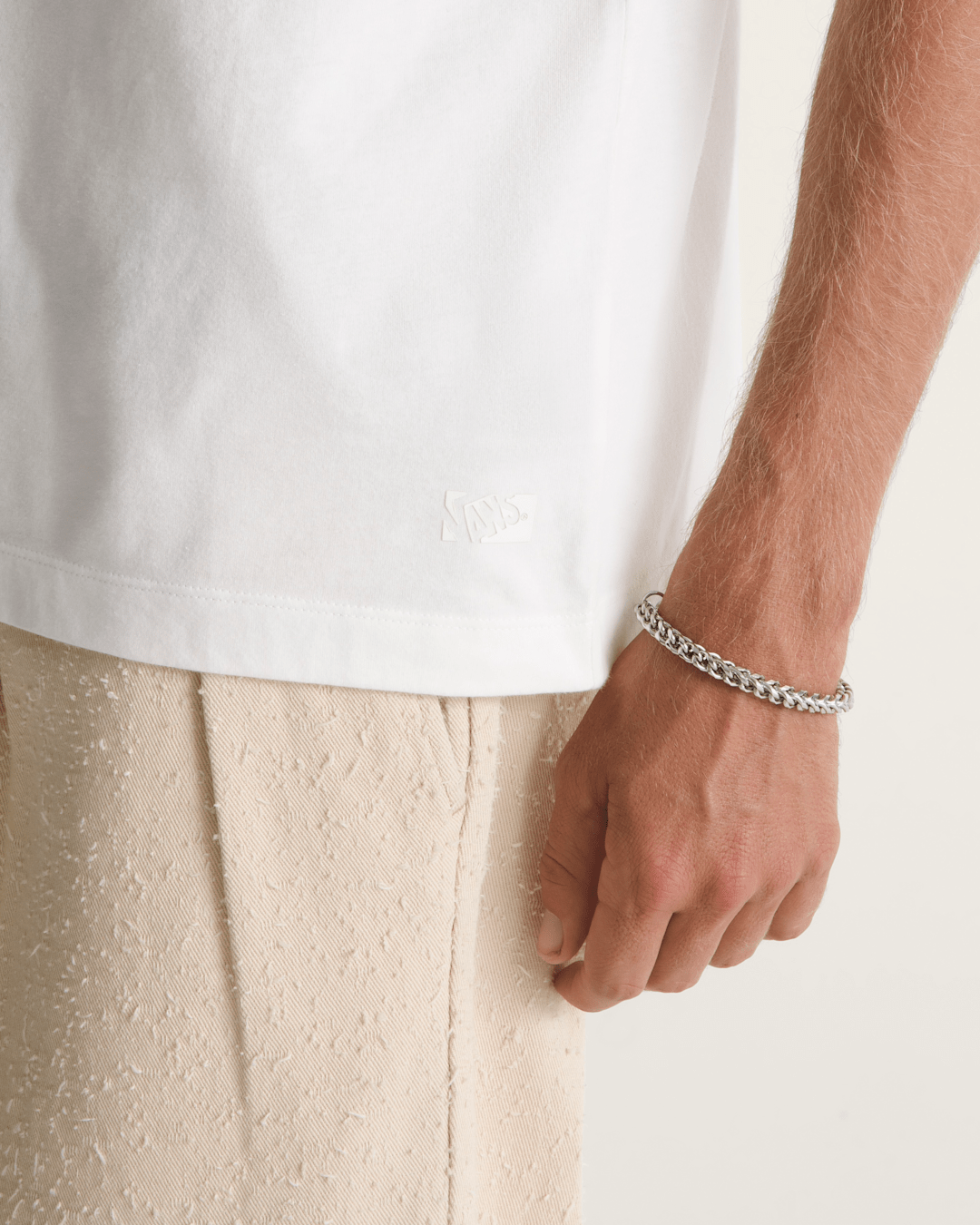 Premium Shrunken T-Shirt in Egret White | Vans discount