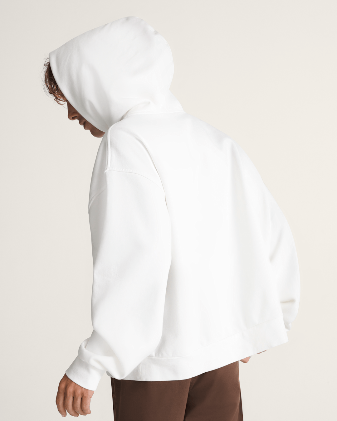 Premium Pullover Hoodie in Egret White | Vans near me