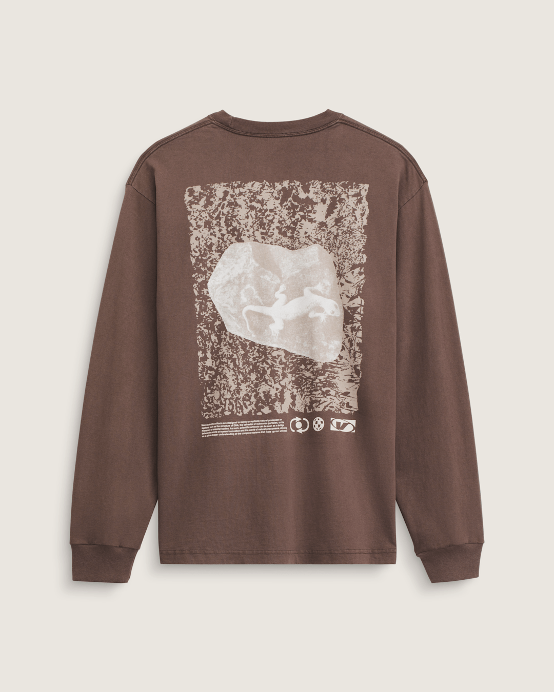 Original Concepts Long Sleeve T-Shirt in Vintage Cocoa Brown | Vans sale