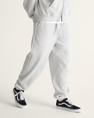 Premium Fleece Sweat Pants in Ash Heather Grey | Vans outlet
