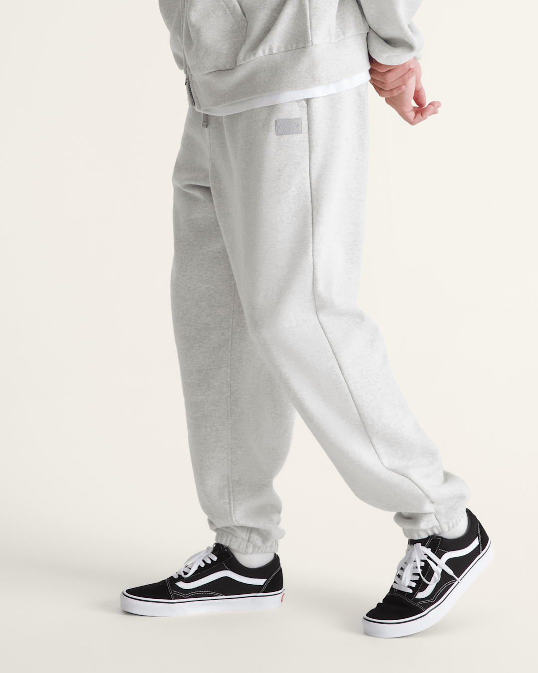 Premium Fleece Sweat Pants in Ash Heather Grey | Vans outlet