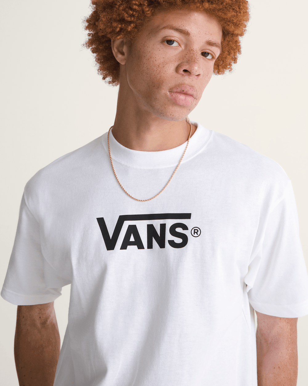 New Vans Classic T-Shirt in White / Black | Vans discount