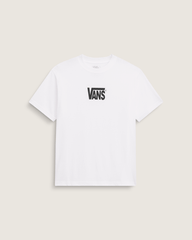 Stretch Logo T-Shirt in White / Black | Vans sale
