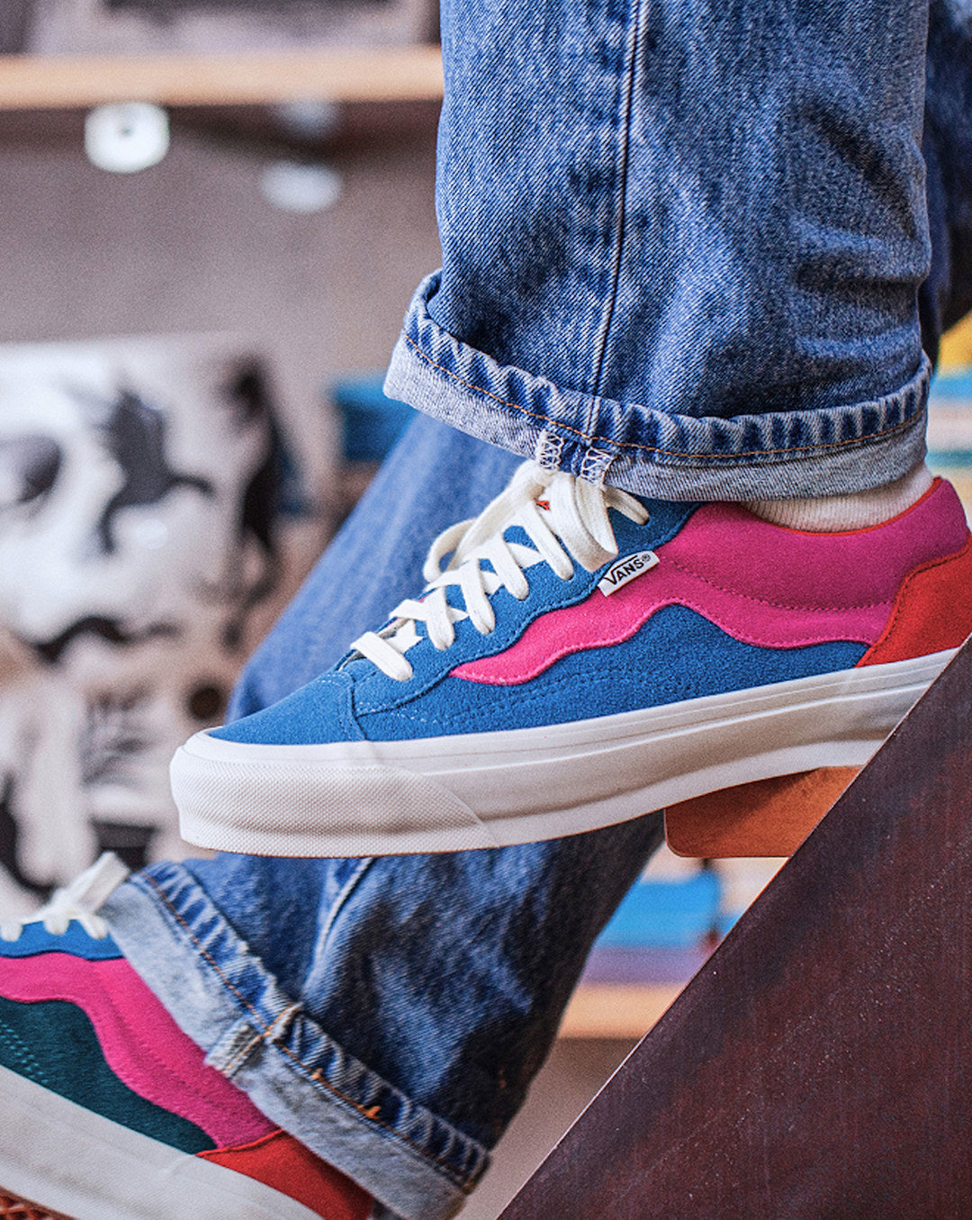 OTW by Vans X Parra Old Skool 36 in Parra Midnight/Carmine | Vans on sale