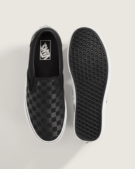 Classic Checkerboard Slip-On Black/Black Shoe | Vans on sale