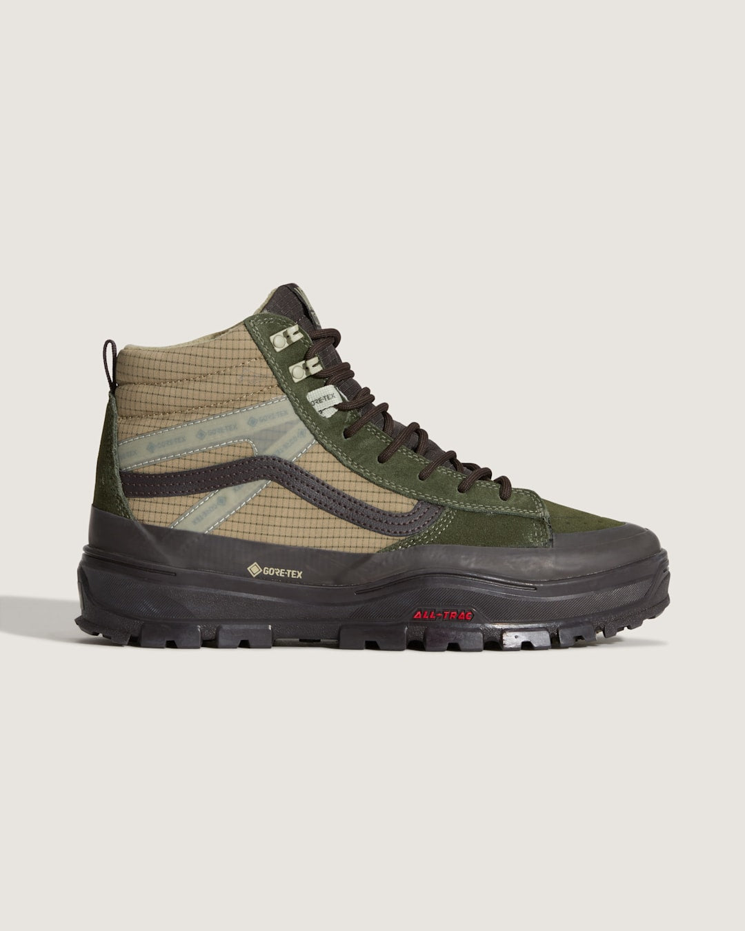 Sk8-Hi GORE-TEX Insulated Shoe in Dark Green / Dark Brown | Vans online
