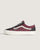 Geo Check Bordeaux Red