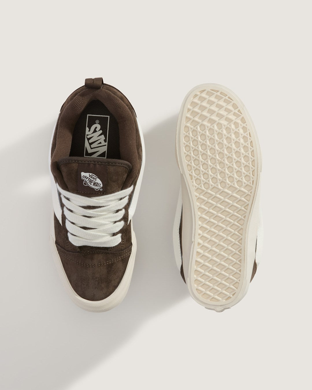 Knu Skool Shoe in Coal Brown | Vans on sale