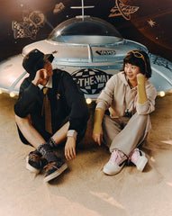 VANS x SPACE MOLLY Authentic Shoe in Space Molly Black / Dachshund Brown | Vans outlet