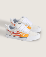 Knu Skool Shoe in Flame Red / Orange / Yellow | Vans outlet