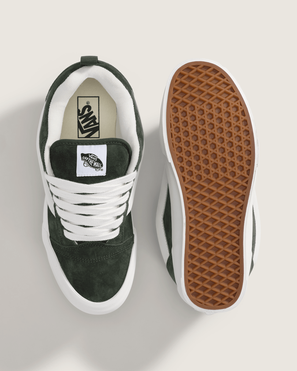 Knu Skool Shoe in Dried Kelp Green | Vans near me