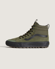 Sk8-Hi Waterproof Insulated Shoe in Green / Black | Vans on sale