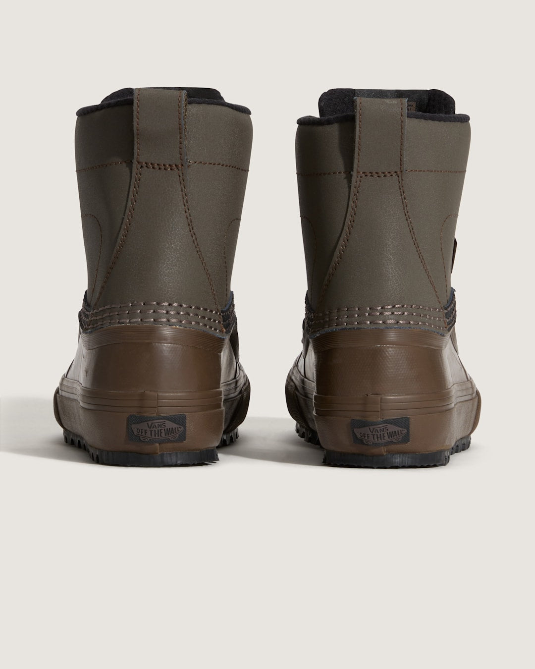 Blake Paul Standard Mid Waterproof Boot in Demitasse Brown / Green | Vans discount