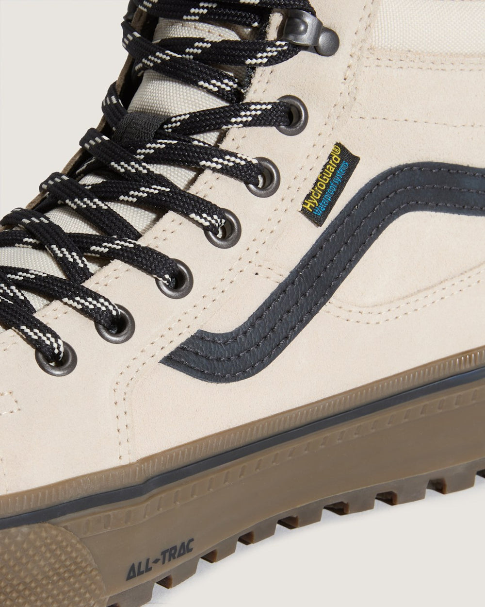 Sk8-Hi Waterproof Insulated Shoe in Oatmeal Beige / Black | Vans outlet