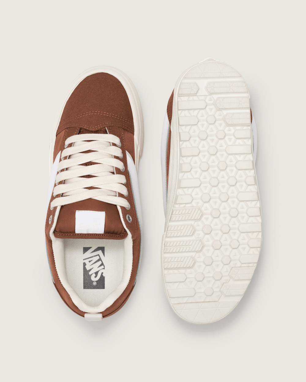 Premium Knu Skool Shoe in Mercer Tortoise Shell Brown | Vans on sale